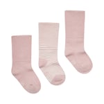 Hust and Claire Fosu 3-Pack sokker i bambus, Dusty Rose