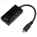 1080P HDTV MHL Adapter Micro USB To HDMI Cable For Android Huawei Samsung