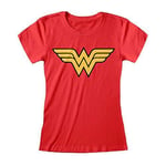 s Wonder Woman - Logo  Re - Small - Womens - New fitted t-shirt - S777z