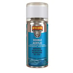 Hycote Double Acrylic Aerosol Car Spray Paint, Mercedes - Polar Silver, 150 ml