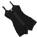 Thigh Slimmer Bodysuit Shaper Lace Stitching Hook And Eye Closure Stretchy W GF0