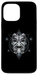 iPhone 13 Pro Max Oni Mask Japanese Devil Yokai Demon Sacred Geometry Graphic Case