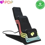 Pdp Xbox Afterglow Wave - Dual Charger Black