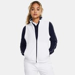 Veste sans manches Under Armour Storm Revo pour femme Blanc / Midnight Bleu Marine / Blanc S