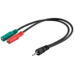 Minijack Headset adapter - Laptop