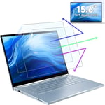 [2 Unités] 15.6 Pouces Anti Lumière Bleue Protection Ecran Pour Ordinateur Portable Aspect 16:9, Protege Ecran Compatible Avec Hp/Dell/Acer/Lenovo/Thinkpad/Asus, Laptop Anti Rayures Ecran Protecteur