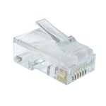 RJ45 UTP plugg Cat.5e, 1stk