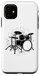 Coque pour iPhone 11 Batterie Musique Band Trap Set