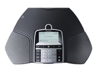 Panasonic Kx-Hdv800ne - Konferanse-Voip-Telefon - Med Bluetooth-Grensesnitt - 5-Veis Anropskapasitet - Sip, Sip V2, Sips - 4 Linjer - Lakrissvart