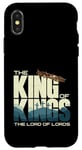 iPhone X/XS Jesus is the King of Kings Crucifixion Cross Crown Gospel Case