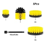 drill-5pcs Brosse à récurer électrique avec perceuse, ensemble d'accessoires de rêve, brosse à récurer pour livres, douches, baignoires, tapis à coulis , 3 pièces