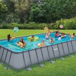 Funsicle - Piscine tubulaire Oasis 7,32x3,66x1,32m