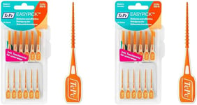 TEPE Easypick Dental Picks, Size Xs/S, Orange, Pacl of 36 Pack of 2