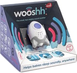 Wooshh by Rockit. Ultra Portable, Rechargeable Baby Sound Machine That Can Play