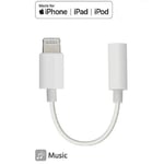 For Apple Iphone Headphone Adapter Jack 3.5Mm Aux Cord Dongle