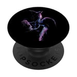 Just A Girl In Love with Horses Dreamy Silhouette Horse Kiss PopSockets Adhesive PopGrip