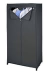 WENKO Armoire-penderie Deep Black Montage Simple Noir