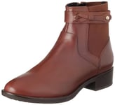 Geox Femme D Felicity Bottines à la Cheville, Marron, 37 EU