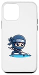 Coque pour iPhone 12 mini Pool Ninja Joueur De Billard Jouant Au Billard Ninja