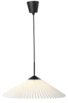 Northlight Ines plisserad taklampa vit, 45 cm