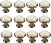 10 pièces boutons d'armoire vintage, boutons de tiroir ronds vintage shabby chic, boutons de porte poignées de traction pour commode, armoires de cuisine, armoires