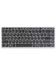 HP Spare Keyboard Backlit Nordic - Laptop tagentbord - till ersättning - Svart