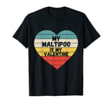 Valentines Day my maltipoo is my valentine For Him Kids Boys T-Shirt