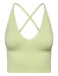 Aim´n Shape Seamless Cross Back Bralette Grön