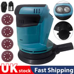 For Makita Cordless Random Orbital Sander 21V Li-ion 5" Dust Bag Discs Machine！