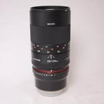 samyang Used Samyang 100mm f/2.8 ED UMC Macro Lens Fujifilm X