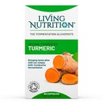 Living Nutrition Organic Fermented Turmeric - 60 Capsules