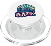 Newark, New Jersey, New Jersey, centre-ville, Skyline, City Pride, ambiance urbaine PopSockets PopGrip pour MagSafe