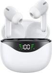 Écouteurs Bluetooth Air Buds Pods Sans Fil, Bluetooth 5.3 Hifi Stéréo, Air Pro Ipx7, Étanche, Sans Fil, Contrôle Tactile, Autonomie De 36 Heures, Pour Iphone, Samsung, Xiaomi, Huawei