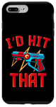 Coque pour iPhone 7 Plus/8 Plus Laser Taging I'd Hit That Tag Jeu de fête Laser Tag