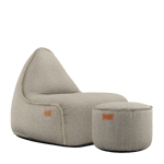 Cobana Lounge Chair & Pouf