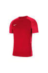 Nike Men's Strike II Jersey S/S T-Shirt, Mens, T-Shirt, CW3544-657, University Red/Bright Crimson/White, XL