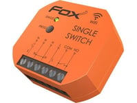 F&Amp F Fox Wi-Fi 230 V Singelbrytare Relä Wi-R1s1p-P