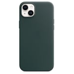 Apple Leather Case med MagSafe MPPA3ZE/A till iPhone 14 Plus - Forset Green