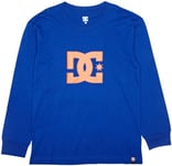 DC Shoes Star LS by T-Shirt Garçon, Bleu (Royal Blue), XL (Taille Fabricant : XL)