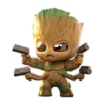 Licensed Hot Toys Guardians of the Galaxy Volume 3 Groot Battling Ver Cosbaby