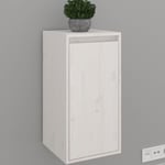 Maison Chic - Armoire murale Étagère Murale Meuble de rangement Blanc 30x30x60 cm Bois de pin massif 35582