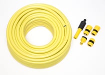 40M HOSE FROFESSIONAL ANTI KINK HOSEPIPE GARDEN HOSE + FITTINGS & CONNECTORS