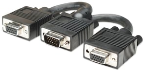 MANHATTAN SVGA Y Cable - VGA-splitter - 2 cm