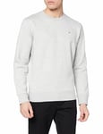 Tommy Jeans Homme Tjm Regular Fleece C Neck Dm0dm09591 Sweatshirts, Gris Clair, XL EU