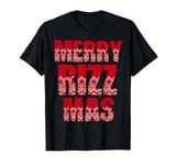 Merry Rizz Mas - Funny Gen Alpha Middle School Christmas T-Shirt