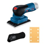 Bosch Professional 12V System Cordless Orbital Sander GSS 12V-13 (compatible with Bosch Click & Clean dust extraction system, incl. 1 x sanding sheet, dust bag)