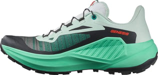 Salomon Genesis W Trailskor Bay/Electric Green/Cherry Tomato, UK 7,5