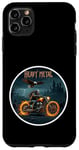 Coque pour iPhone 11 Pro Max Heavy Metal Thrash Hard Rock Horreur Rocker Tenue moto