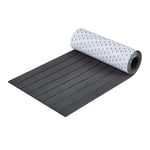 VEVOR Revêtement de Sol pour Bateau en Mousse EVA 2400 x 450 mm, Plancher de revêtement de Sol Autocollant antidérapant, 10 800 cm², Tapis Marin pour Bateaux, Yachts, pontons, terrasses de Kayak