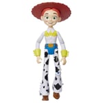 Disney Pixar Jessie Large Action Figure 12 in, Highly Posable with Authentic Detail, Toy Story Movie Collectable Cowgirl, Ages 3 Years & Up, HFY28